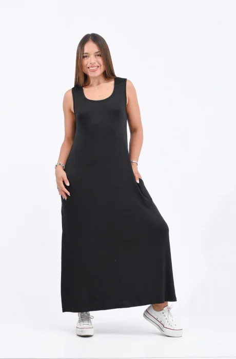 Vestido Modal Largo