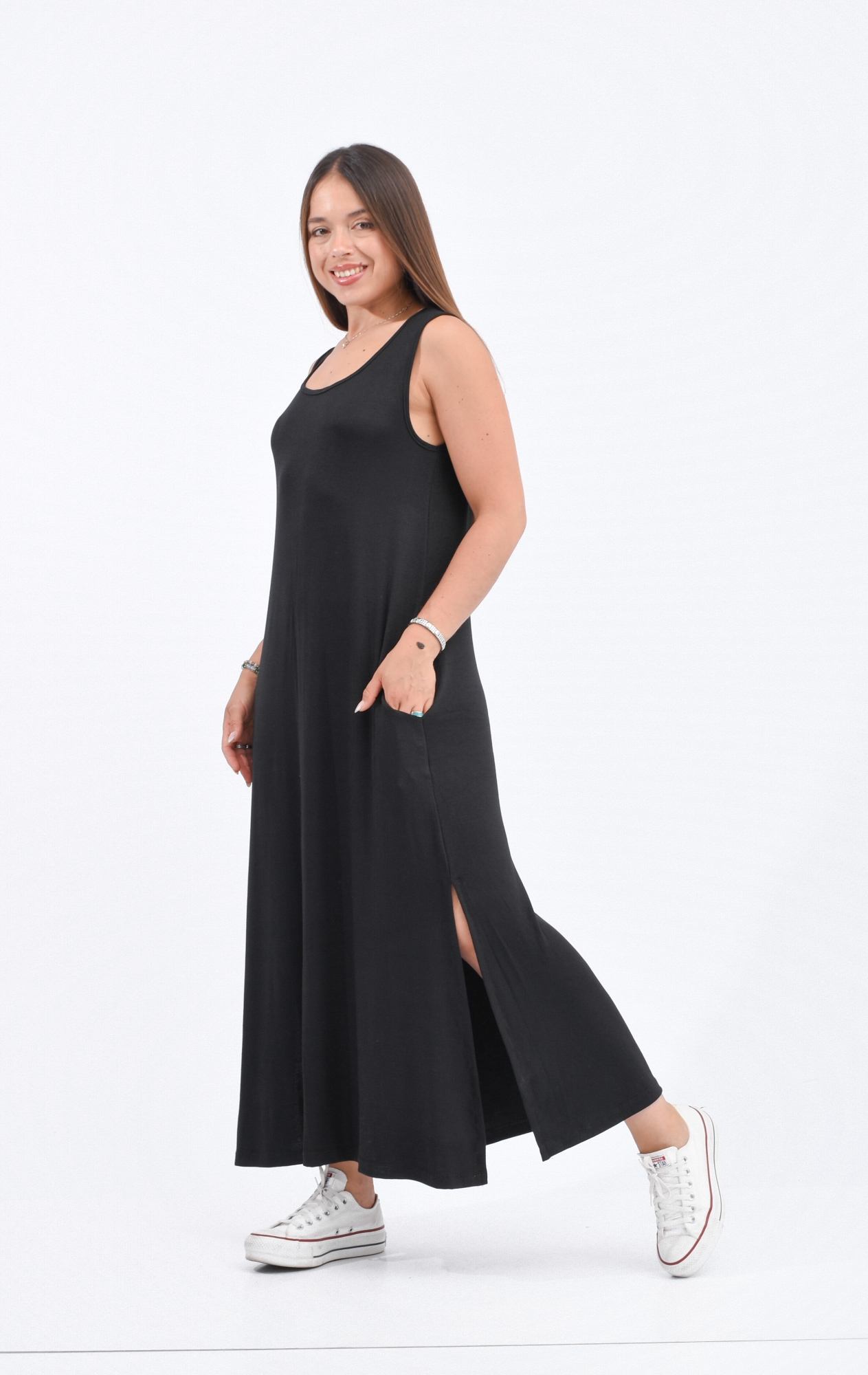 Vestido Modal Largo - Imagen 3