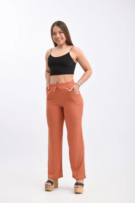 Pantalón Lino Palazo