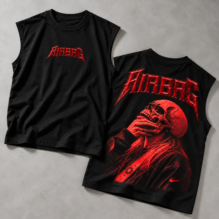 Musculosa "calavera Roja" Adulto
