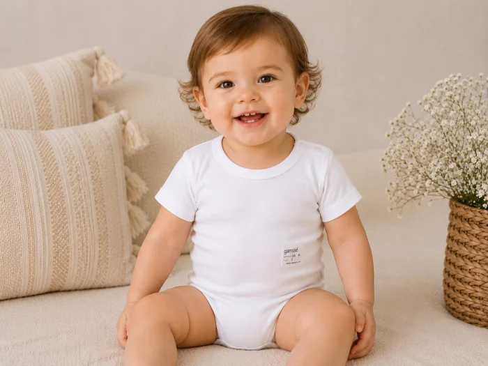 Body Manga Corta Blanco Big Bay T.(5 y 6) Art.9650