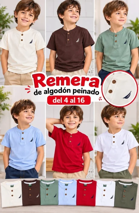 Remera de Algodón