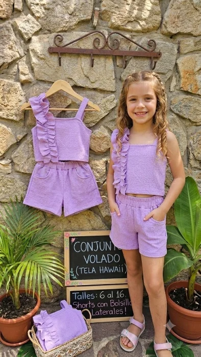 Conjunto Volado Hawaii