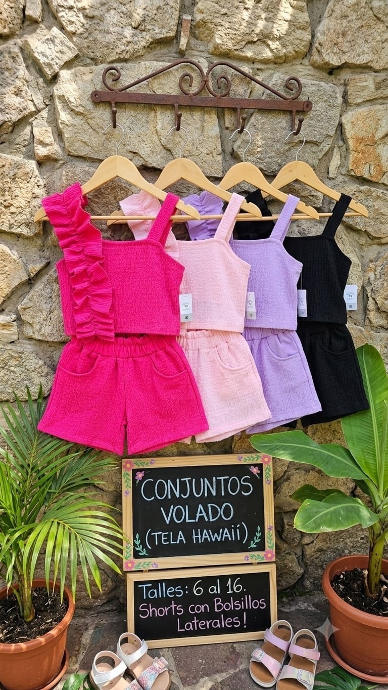 Conjunto Volado Hawaii - Imagen 2