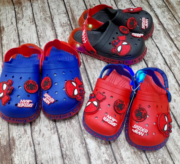 Suecos Spiderman Luces  30a35 Importadas