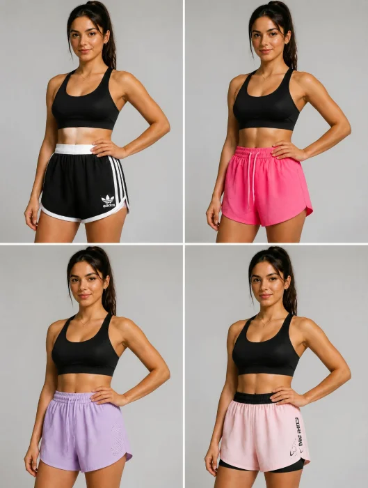 Shorts Deportivo con Calza