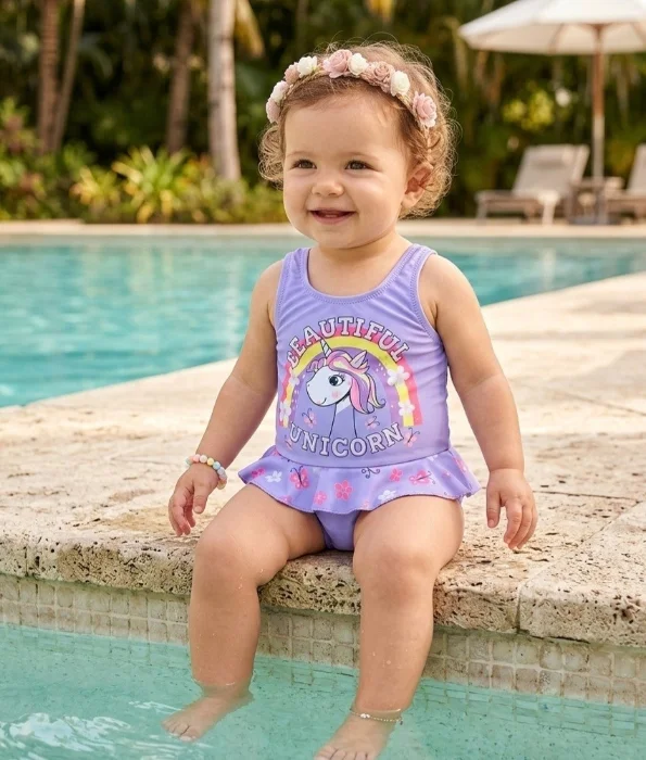 Malla Unicornio Beba  3meses A3años Importadas