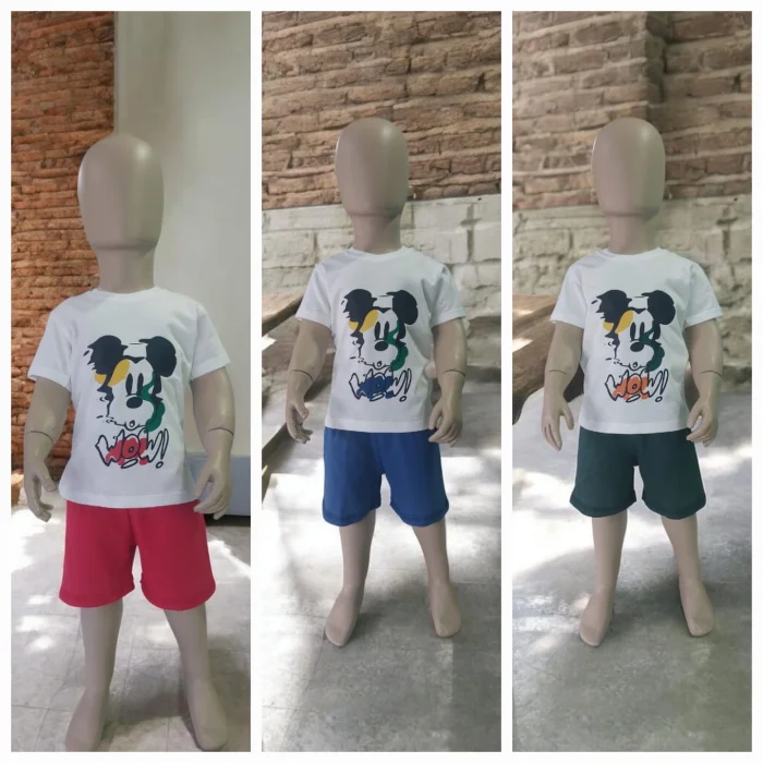 Conjunto :mickey/pato/oso