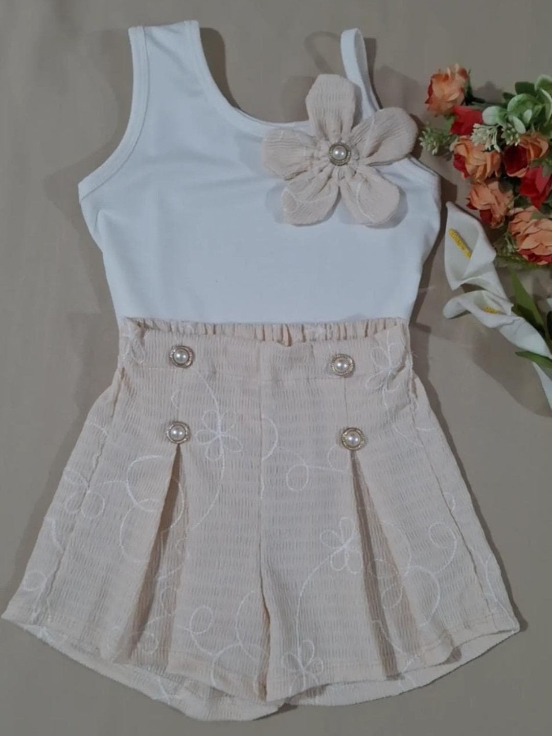 Conjunto de Nena Flor Vestir - Imagen 2