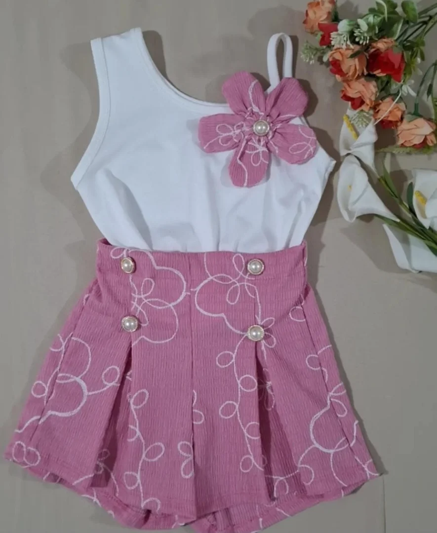 Conjunto de Nena Flor Vestir - Imagen 3