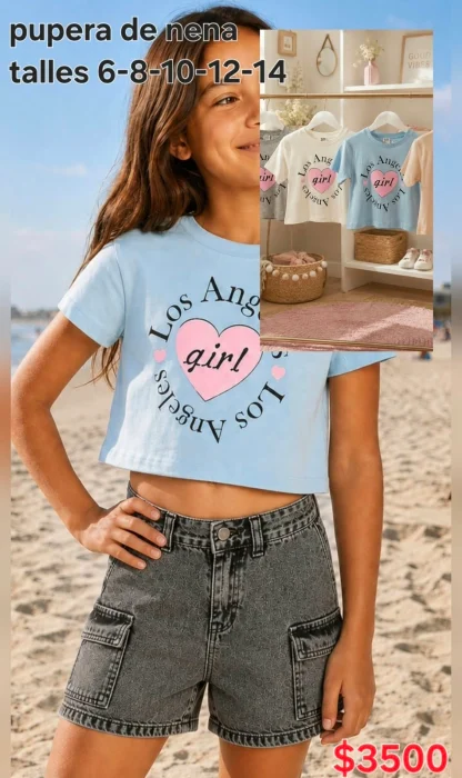 Remera Nena Algodón