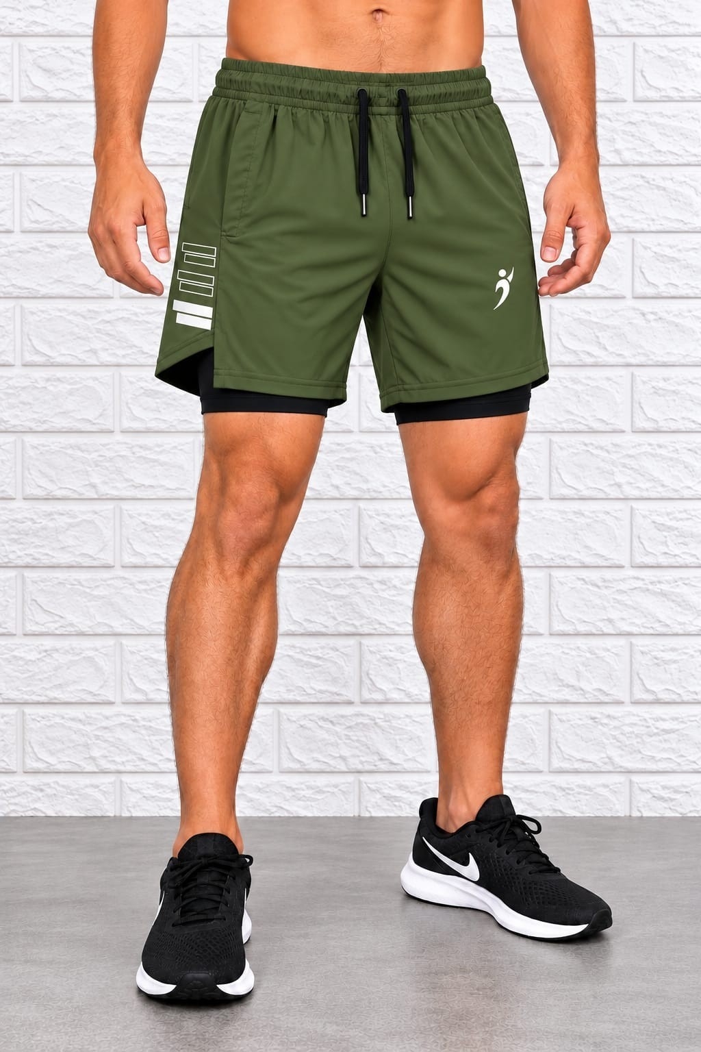 Shorts Calza de Micro Fibra con Lycra de Hombre - Imagen 4