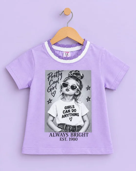 Ten-den-cia...remeras de Algodón Peinado Cuello Tejido