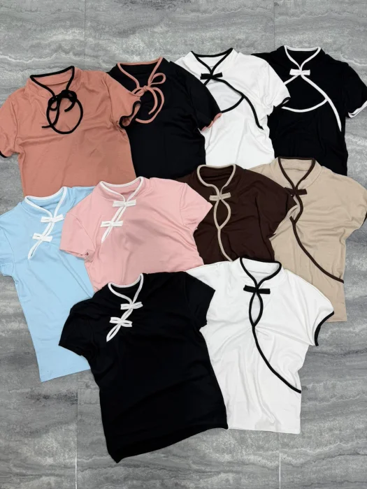 Remeras de Melvi Asiáticas ( 4 Modelos)