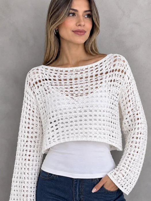 Sweater Cuello Bote
