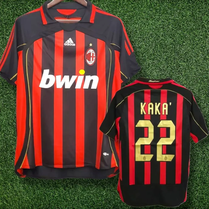 Camiseta Milan Retro Kaka Titular 2007