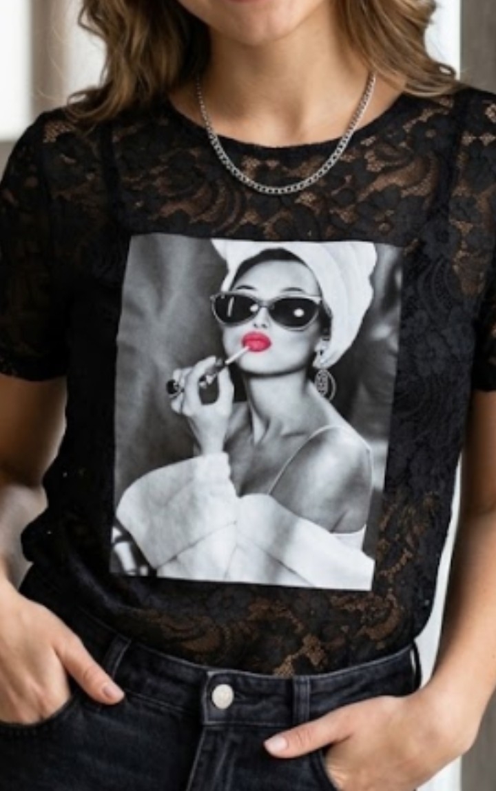 Remera Encaje - Imagen 2