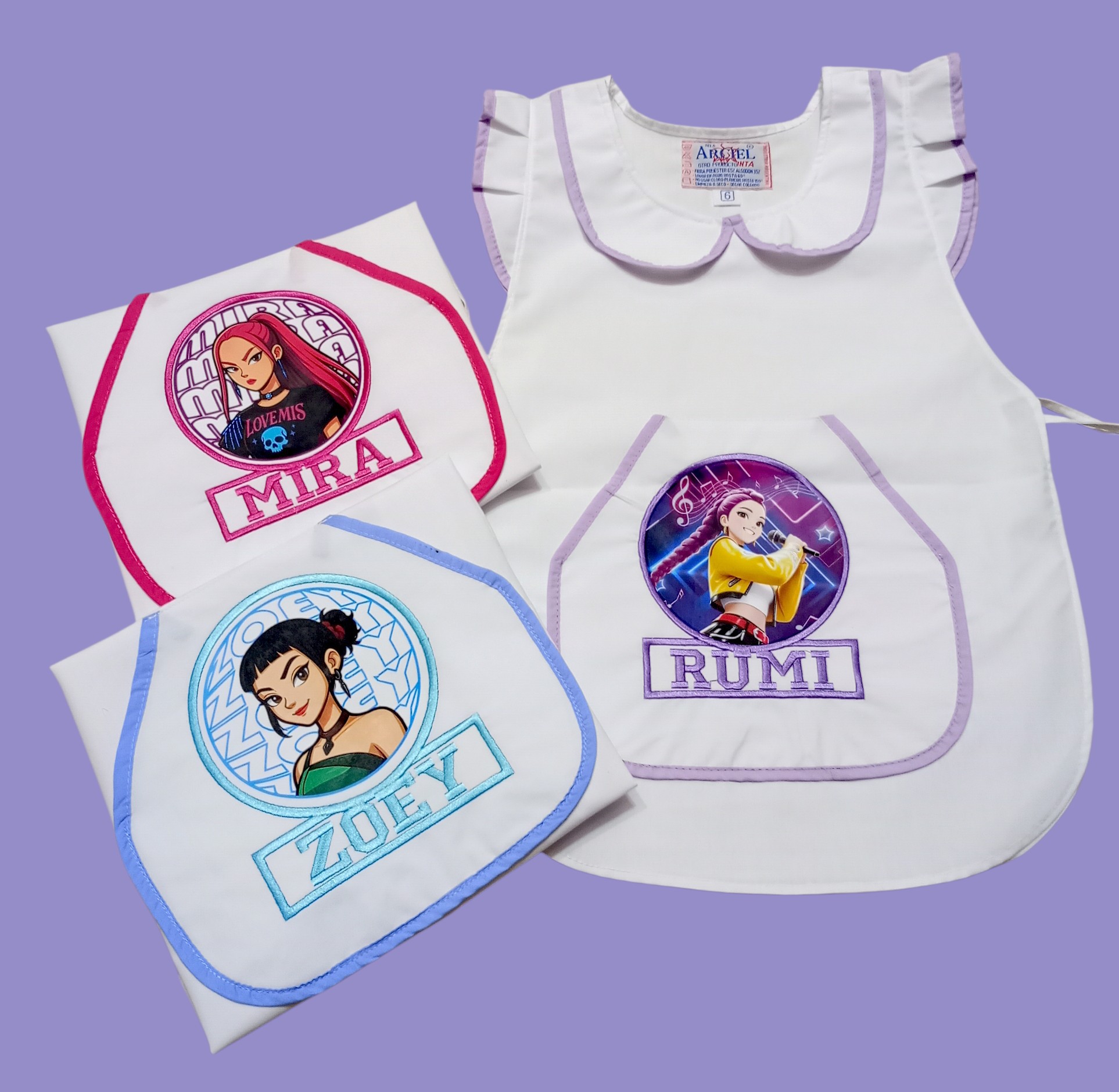 Rumi-mira-zoey Pecheras Bordadas - Imagen 2
