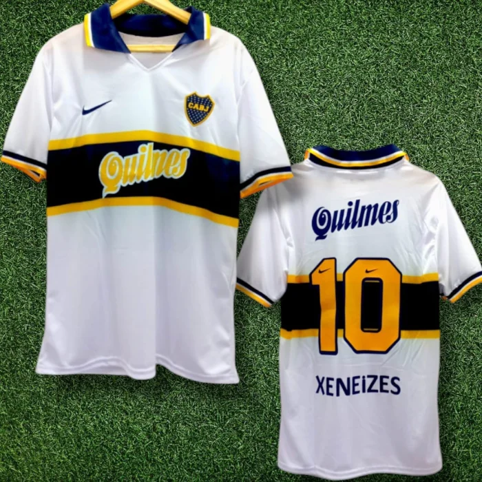Camiseta Boca Retro Maradona Suplente 97
