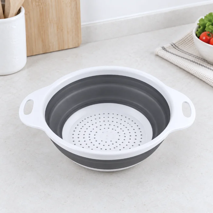 Colador Plegable Silicona Grande - Cod: Sbk-us1243
