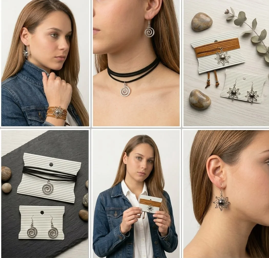 Pack Choker y Aros 6.000 $ Solo con Pedido Previo sin Minimo de Compra - Imagen 3