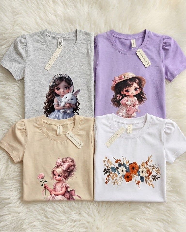 Remera Algodón 6a16 Manga Princesa - Imagen 2