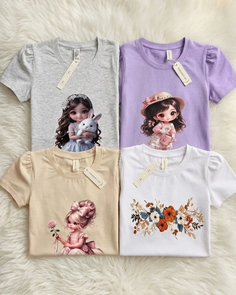 Remera Algodón 6a16 Manga Princesa - Imagen 2