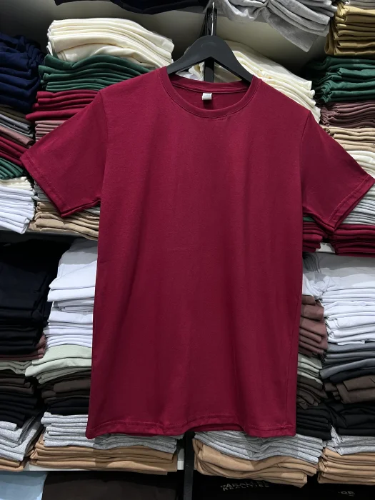 Remeras Básicas Lisas Algodón Peinado