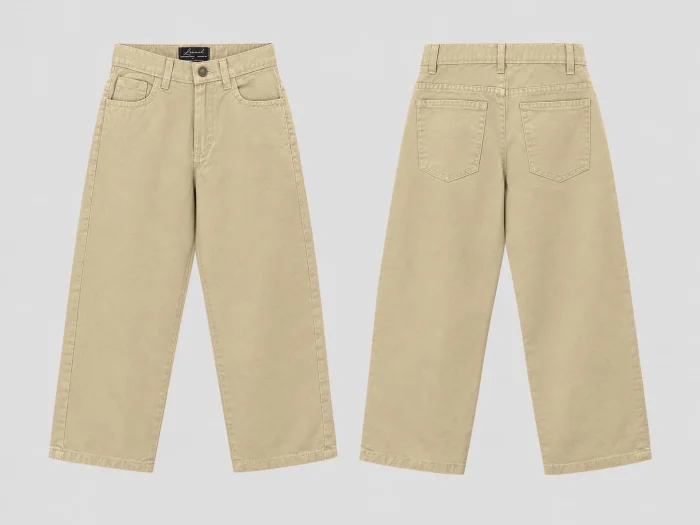 Pantalón Oversize de Gabardina