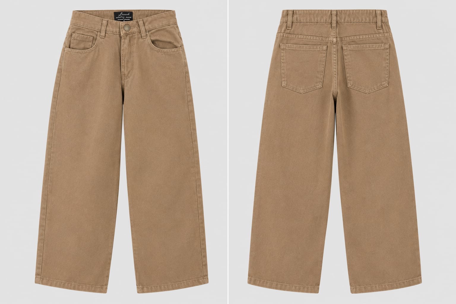 Pantalón Oversize de Gabardina - 50056dc1-051e-4225-ad44-c1f311f6758c.jpeg