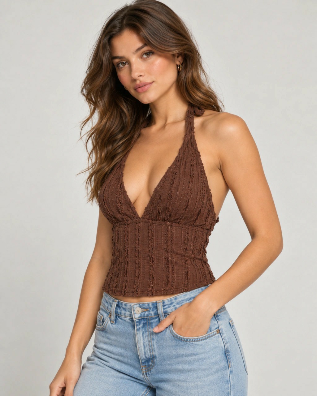 "top con Texturas Faro" - Imagen 2