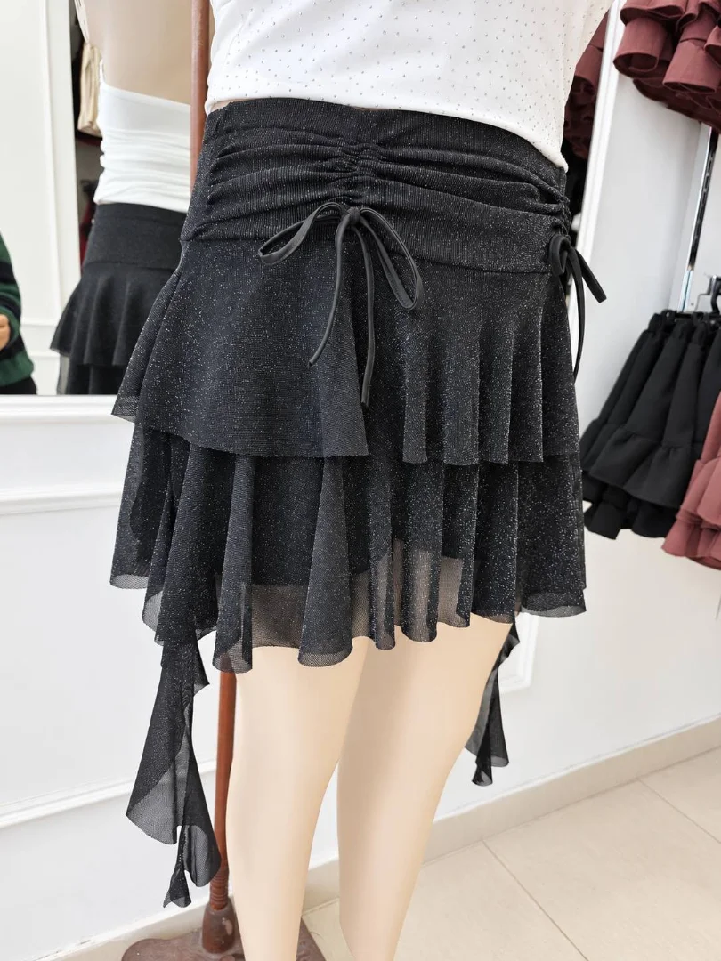 Mini Mesh Lurex con Short -frunce -2 Volados y 2 Voladitos - 854344559_2497568057400576_962921308039262528_n.jpg