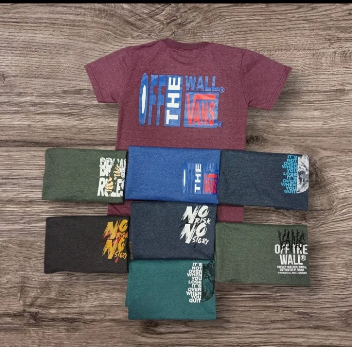Remera Juvenil Jaspeado