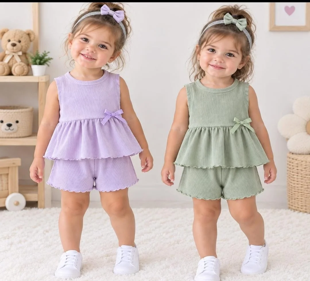 Conjunto Shorts Liso - Imagen 2