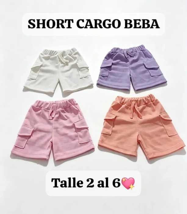 Short Cargo Waffle Definido