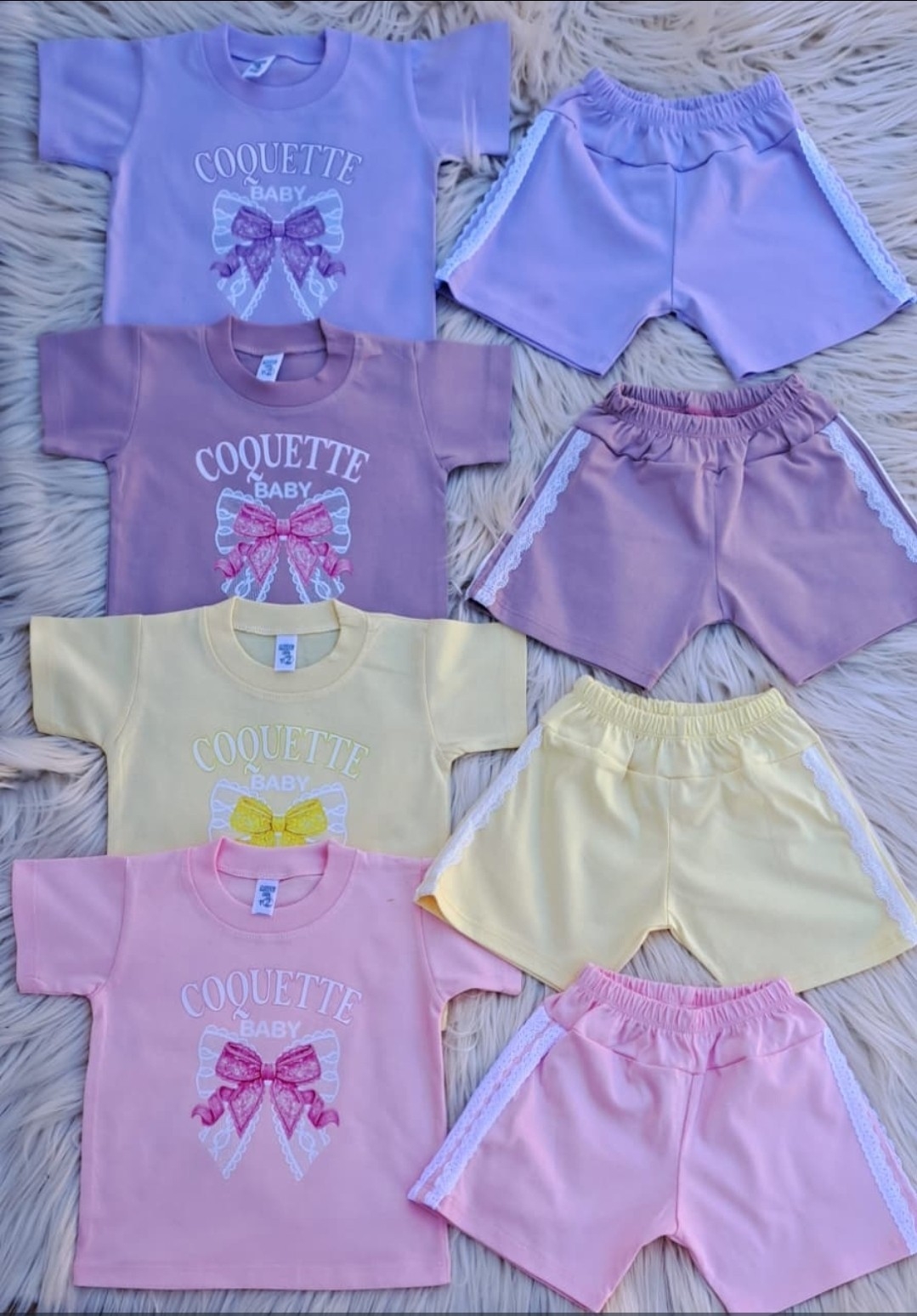 Conjunto Coquette Algodón Peinado - Imagen 2