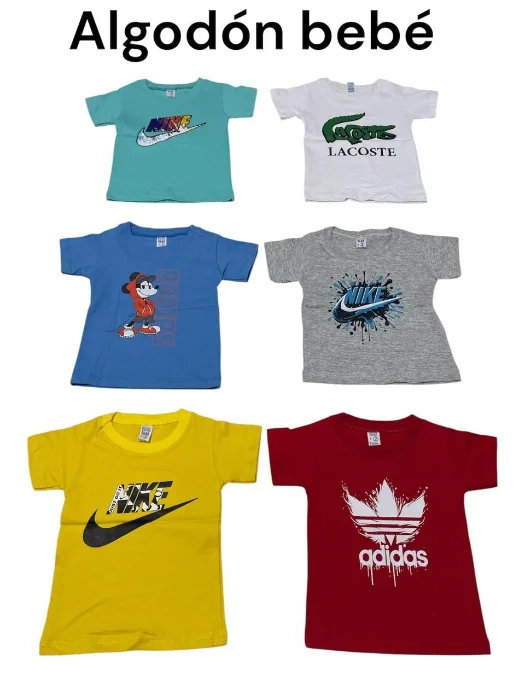 Remera Algodón Marca
