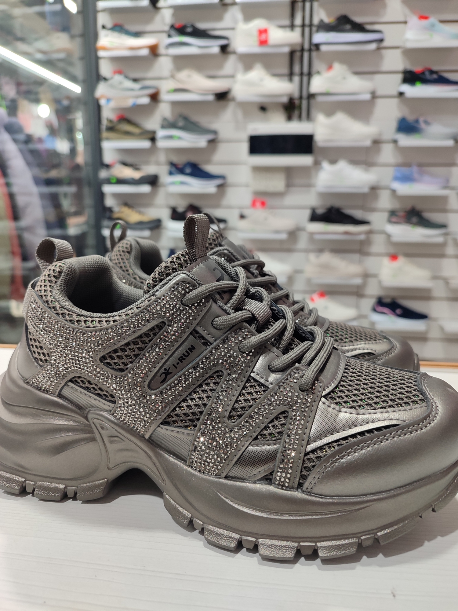 Zapatillas I-run Dama C/brillo - Imagen 3