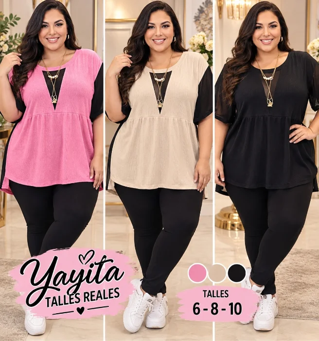 Remera Modal Bambula Talles 6 , 8 y 10