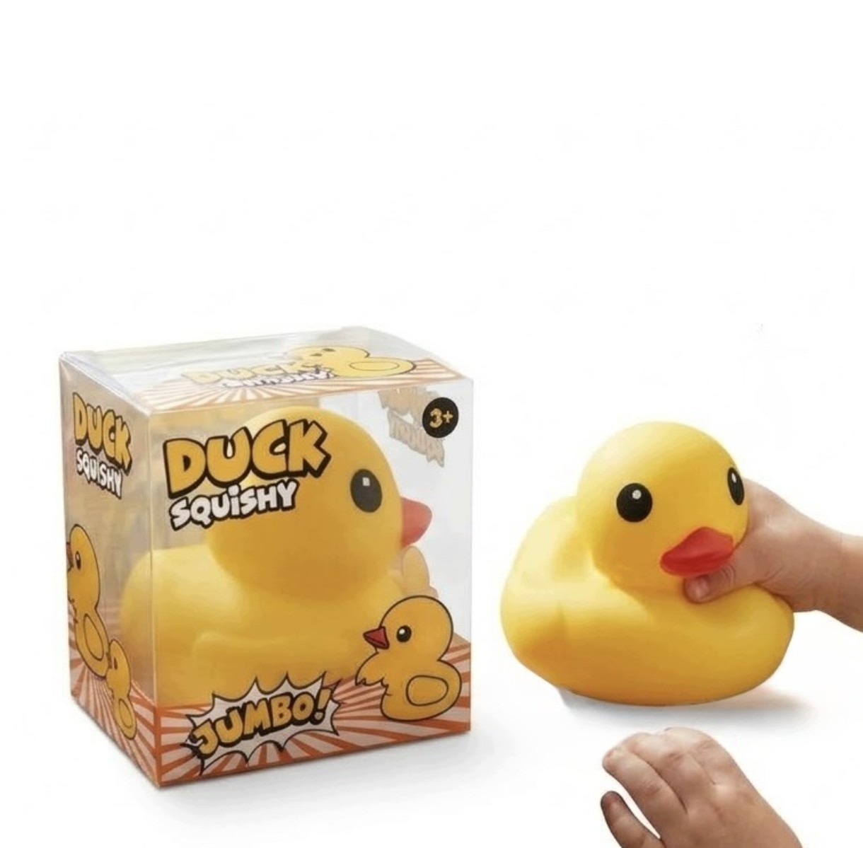 Squishy Jumbo Patito 12× 11 Cm Aprox,  Navidad , Virales Tik Tok - Imagen 5