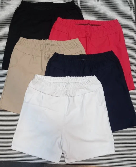 Short de Dama Talles Especiales en Bengalina Elastisada