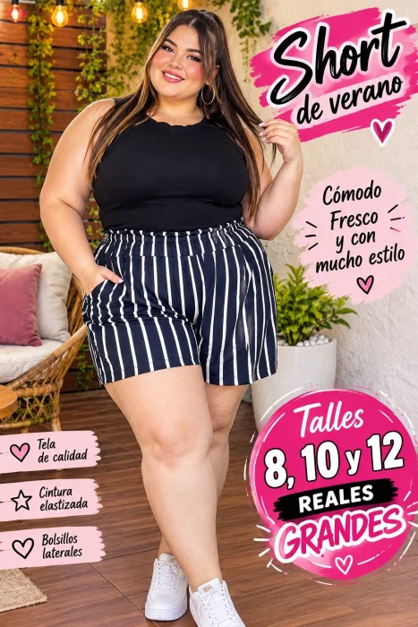 Short Rayado