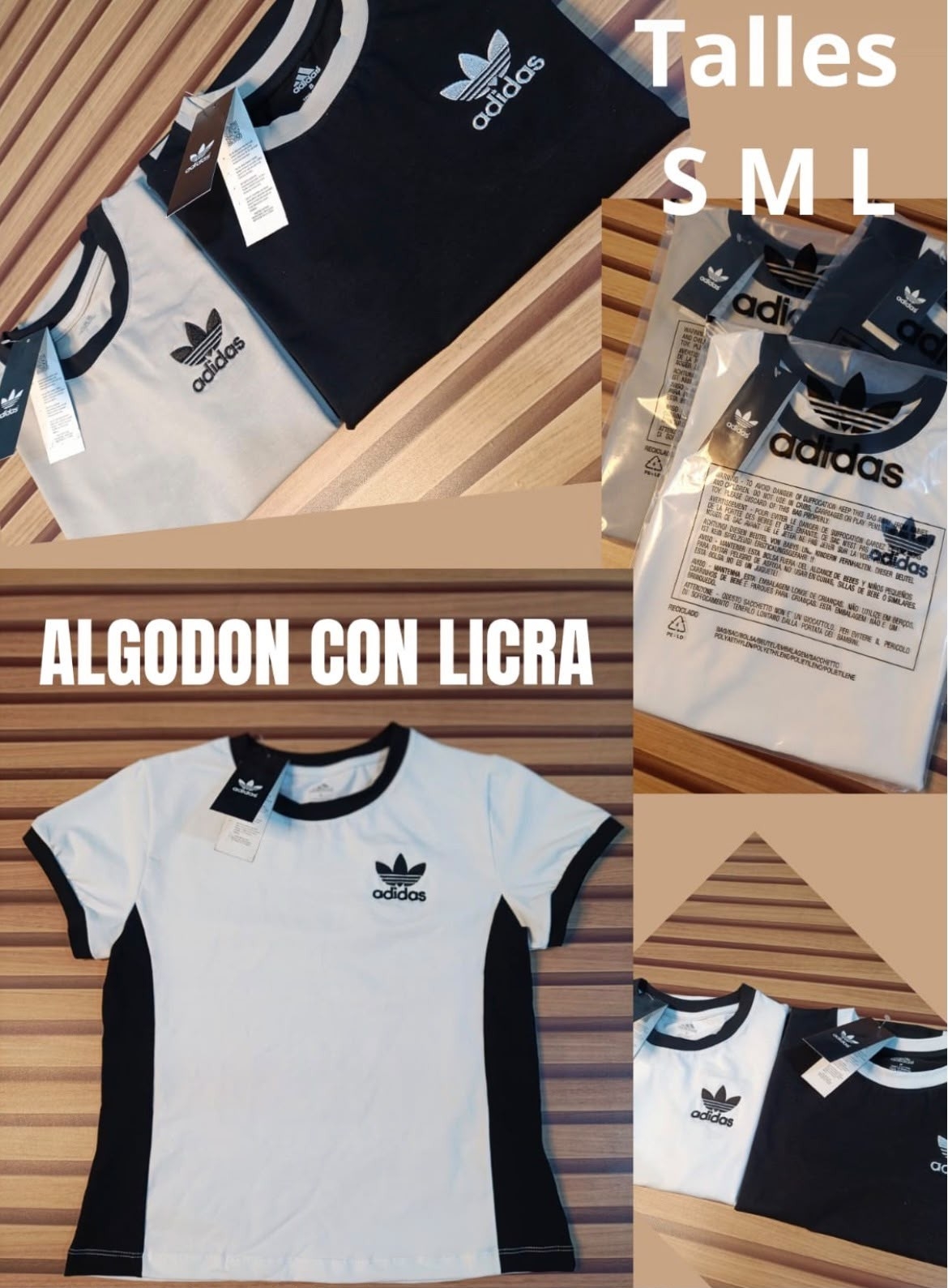 /remera Dama Algodón con Laycra - Imagen 4
