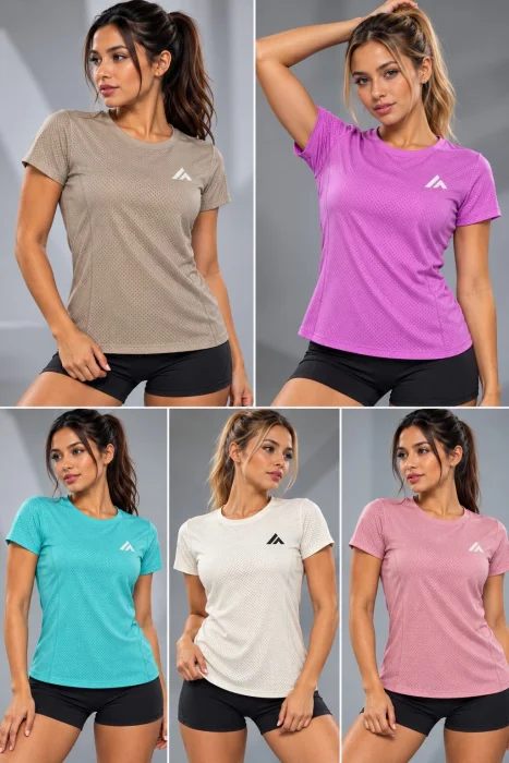 Remeras Dray Fit de Dama Cuallo Redondo