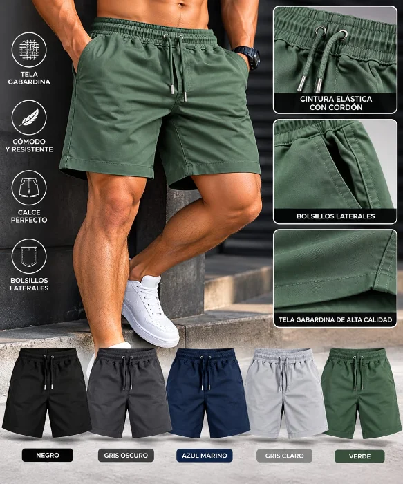 Short Gabardina Importado