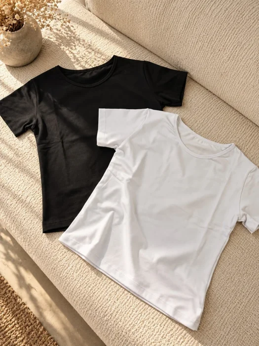 Remera Algodón con Lycra 30/1
