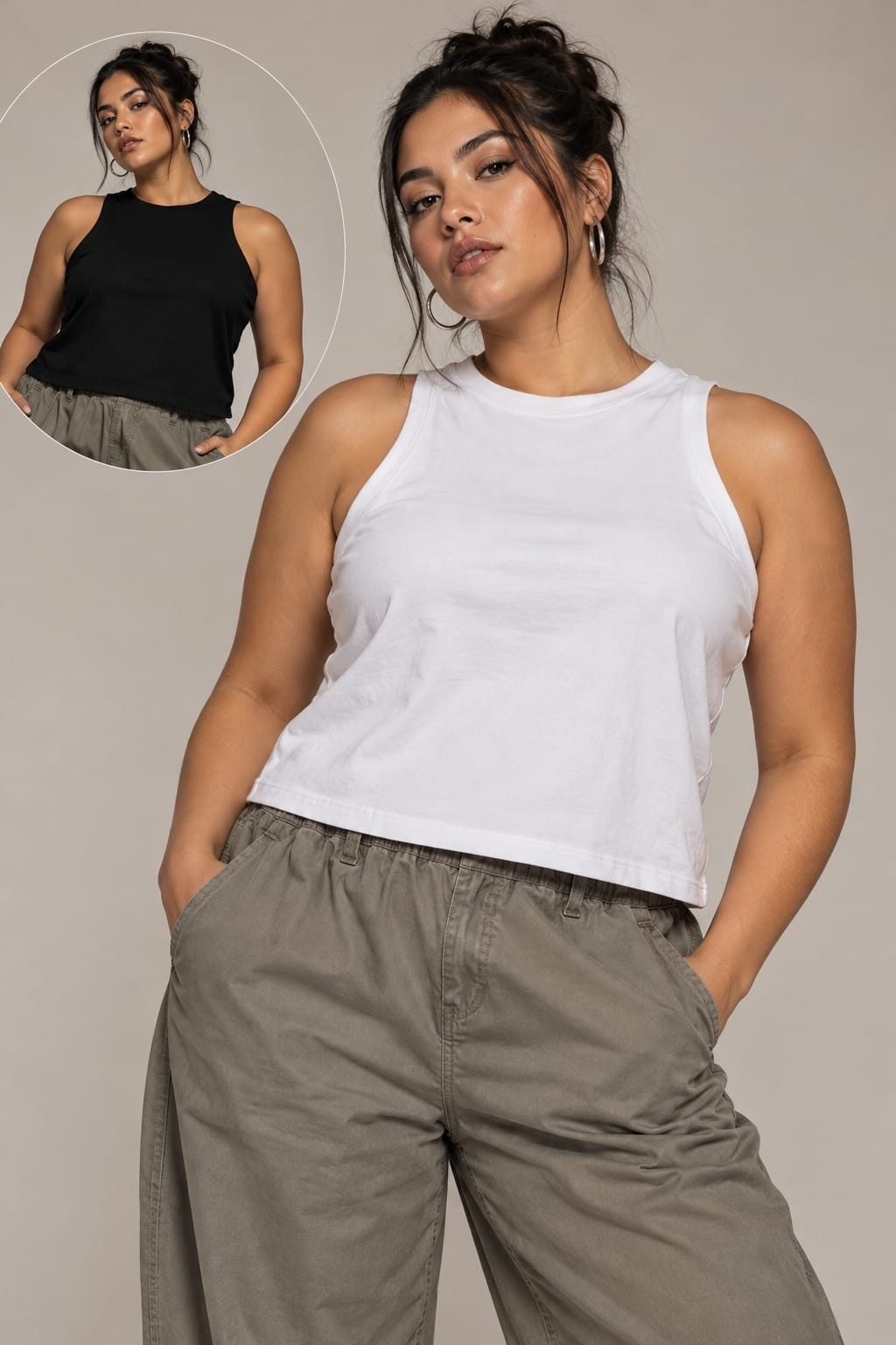 Musculosa Algodón con Lycra 30/1 - Imagen 2