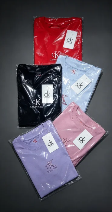 Remeras Algodón 24-1 Bordadas Calvin
