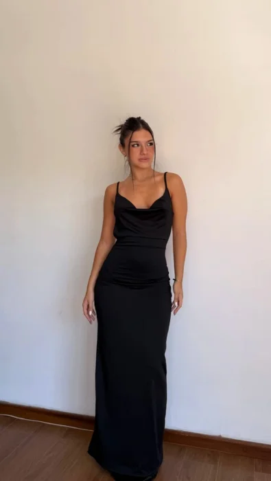 Vestido Buche/vestido Largo/vestido con Tajo/vestido Elegante/vestido Formal