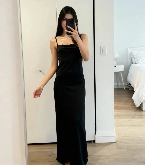 Vestido Buche/vestido Largo/vestido con Tajo/vestido Elegante/vestido Formal